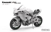 Maquette moto : Kawasaki Ninja H2R 2018 au 1/9 non peinte - Meng MT-011