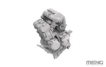 Maquette moto : Kawasaki Ninja H2R 2018 au 1/9 non peinte - Meng MT-011