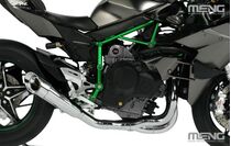 Maquette moto :  Kawasaki Ninja H2R 2018 Pré peinte au 1/9 - Meng MT-011S