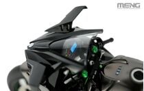 Maquette moto :  Kawasaki Ninja H2R 2018 Pré peinte au 1/9 - Meng MT-011S