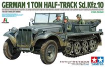 Maquette char militaire : Half‐Track Sd.Kfz.10 - 1/35 - Tamiya 37016