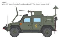 Maquette véhicule militaire : VTLM Lince 1/35 - Italeri 6766