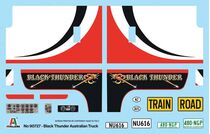 Maquette camion : Black Thunder Australian Truck 1/24 - Italeri 90727