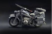 Maquette militaire : Zündapp KS 750 Sidecar - 1:9 - Italeri 7406 07406
