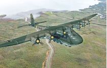 Maquette d'un avion militaire : Messerschmitt Me 323 Gigant 1/72 - Italeri 90104