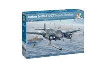 Maquette d'avion militaire : Junkers Ju 88 A bombardier torpilleur au 1/72 - Italeri 01489 1489