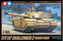 Maquette véhicule militaire : Challenger 2 Tropicalisé - 1/48 - Tamiya 32601