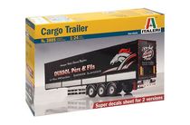 Accessoire maquette de camion : Semi-remorque Bachée - 1:24 - Italeri 3885