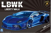 Maquette automobile : LB-Works Lamborghini Aventador Ver. 2 1/24 - Aoshima 05991  5991