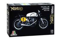Maquette de moto : Norton Manx 500cc 1951 - 1:9 - Italeri 04602 4602