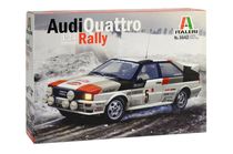 Maquette voiture : Audi Quattro Rally - 1:24 - Italeri 03642 3642