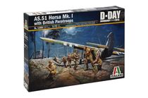 Maquette avion : Planeur AS.51 Horsa Mk.I - 1/72 - Italeri 1356 01356