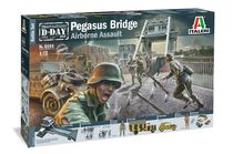 Diorama militaire : Assaut « Pegasus Bridge » - 1/72 - Italeri 06194, 6194