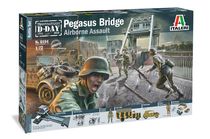 Diorama militaire : Assaut « Pegasus Bridge » - 1/72 - Italeri 06194, 6194