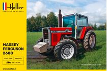 Maquette tracteur Massey Fergusson 2680 1:24 - Heller 81402