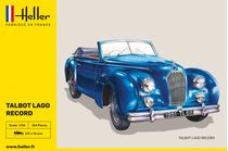 Maquette voiture de collection : Talbot Lagot Record - 1/24 - Heller 80711
