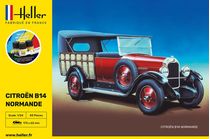 Maquette voiture de collection : Starter kit Citroën B14 Normande - 1:24 - Heller 56729