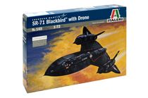 Maquette d'avion militaire : SR 71 BLACK BIRD - 1:72 - Italeri 145 00145
