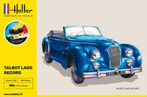 Maquette voiture de collection : Coffret Talbot Lagot Record - 1/24 - Heller 56711