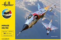 Maquette avion : Starter kit Mirage IIIE-O-R-RD-EE-EA 1/48 - Heller 35422