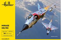 Maquette avion : Mirage IIIE-O-R-RD-EE-EA 1/48 - Heller 30422