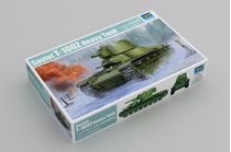 Maquette militaire : Tank soviétique lourd T-100Z 1/35 - Trumpeter 9591