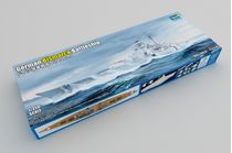 Maquette bateau de guerre : Navire allemand Bismark 1/350 - Trumpeter 05358