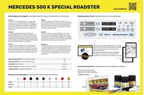Maquette voiture : 500K Special Roadster 1/24 - Heller 80710