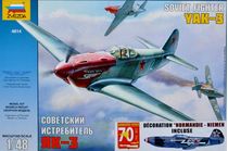 Maquette avion militaire : Yakovlev Yak3 - 1/48 - Zvezda 4814