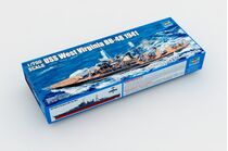 Maquette militaire : USS West Virginia BB-48 1941 1/700 Pearl Harbor - Trumpeter 5771 - 05771