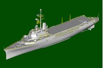 Maquette navire français : Porte-hélicoptère Jeanne-d'Arc 1/350 - Trumpeter 5636 05636