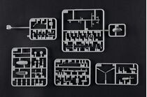 Maquette navire français : Porte-hélicoptère Jeanne-d'Arc 1/350 - Trumpeter 5636 05636