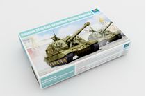 Maquette militaire : 2S19 Canon Howitzer russe automoteur de 152 mm - 1:35 - Trumpeter 05574