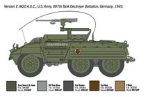 Maquette de char américain : M8 Greyhound / Véhicule utilitaire blindé M20 au 1/72 - Italeri 07087 - 7087