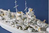 Maquette de navire de guerre : German Gneisenau Battleship au 1/350 - Trumpeter 05360 5360