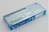Maquette de navire de guerre : German Gneisenau Battleship au 1/350 - Trumpeter 05360 5360