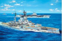 Maquette militaire : HMS Resolution au 1:350 - Trumpeter 05379  5379