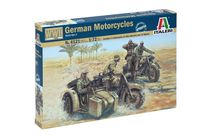 Figurines militaires : Motos allemandes - 1/72 - Italeri 06121