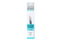 Set de pinceaux synthétiques blancs pour la peinture pinture aquarelle - Winsor Newton 03059