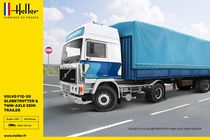 Maquette de camion : Volvo F12-20 G.T.1 & Twin Semi - 1/32 - Heller 81703