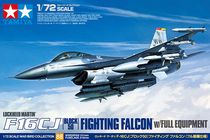 Maquette avion militaire : F-16CJ W/Full Equipment - 1/72 -Tamyia 60788