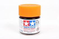 Peinture pour maquettes - X26 ORANGE TRANSLUCIDE brillant - XL 23 ml - Tamiya 81026