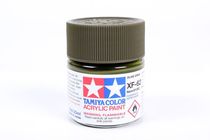 Peinture pour maquettes - XF62 OLIVE CLAIR MAT - XL 23 ml - Tamiya 81362