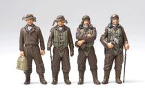 Figurines accompagnant l'avion WWII : A6M5/5a Zero Model 52 - Tamiya 61103
