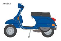 Maquette de moto  : Vespa PX 125/150 (1978) au 1/9 -Italeri 4645 - 04645