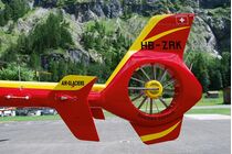 Maquette hélicoptère de transport : Starter kit Airbus EC135 Air-Glaciers - 1/72 - Revell 74986