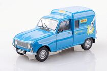 Maquette voiture de collection : Starter set : Renault 4 Fourgonnette F4 1/24 - Heller 58700