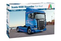 Maquette voiture : Scania R400 Streamline Cabine Basse - 1:24 - Italeri 03947 3947
