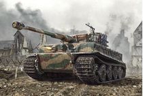 Maquette militaire : Char Tiger I Normandie 1/35 - Italeri 6754