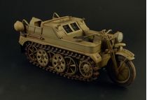 Maquette militaire : NSU HK 101Kettenkrad - 1:9 - Italeri 07404